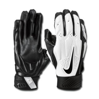 Nike D Tack 6.0 Lineman Glove, White/Black XL