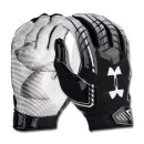 Under Armour F6 Glove Youth,  Black/White
