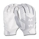 Under Armour F6 Glove Youth,  White/Aluminium