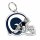 Acryl-Schlüsselanhänger Helm Los Angeles Rams