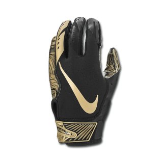 Nike Vapor Jet  5.0  Glove, Black/Metallic Gold