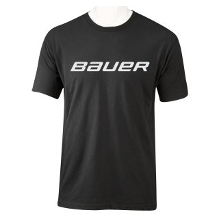 Bauer SS Tee Core Crew Youth - Black M