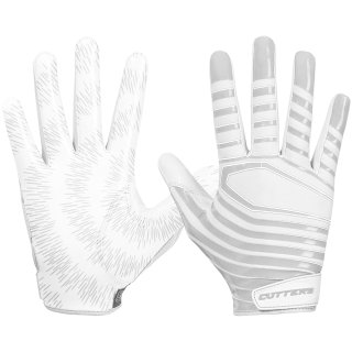 Cutters S252 REV 3.0 Receiver Glove YOUTH  - WHITE