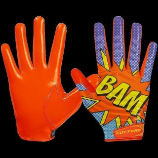 Cutters S252 LIMITED EDITION  Receiver Glove YOUTH - POW-BAM Youth - M