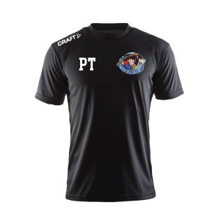 ESC Dorfen Team-Funktions-T-Shirt- Junior - Black 158/164