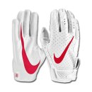 Nike Vapor Jet  5.0 YOUTH Glove, White/Red Youth - S