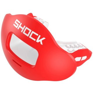 Shock Doctor Max Airflow Lip Guard -  Red/White