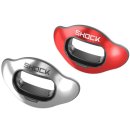 Shock Doctor 2 Pack Shields - Color SLV Chrome/Red (...