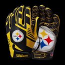 Wilson NFL Stretch Fit Glove YOUTH - Pittsburgh Steelers