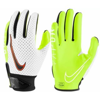 Nike Vapor Jet  6.0  Youth Glove, White/Black/HyperCrimson