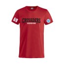 Crusaders Team-TShirt - Rot S