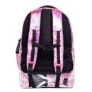 Pink Leopard Rebel Dream Bag with White Zipper
