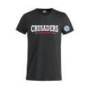 Crusaders Fan-TShirt - Schwarz