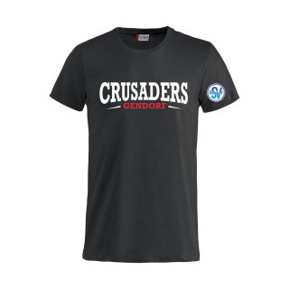 Crusaders Fan-TShirt - Schwarz XS