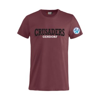 Crusaders Fan-TShirt - Bordeaux S