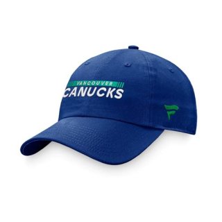 NHL Authentic Pro Game & Train Unstr. Adjustable Cap - Vancouver Canucks