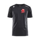 Red Lions Team-Funktions-T-Shirt- Junior - Black 134/140