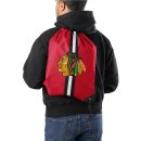 NHL Team Stripe Drawstring Backpack - Chicago Blackhawks