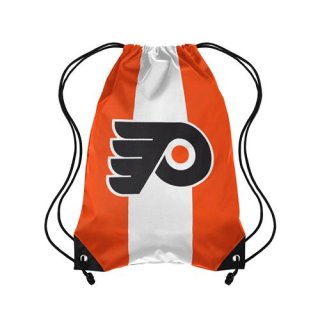 NHL Team Stripe Drawstring Backpack - Philadelphia Flyers
