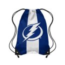 NHL Team Stripe Drawstring Backpack - Tampa Bay Lightning