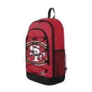 NFL Big Logo Bungee Backpack - San Francisco 49ers