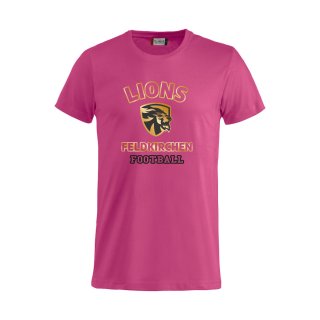 Feldkirchen Lions Fan-TShirt Senior "Big-Logo" - Pink