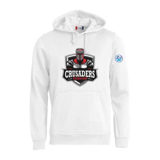 Crusaders Fan-Hoody "Big-Logo" Senior - Weiß XXL