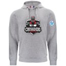 Crusaders Fan-Hoody "Big-Logo" Senior - Grau XS
