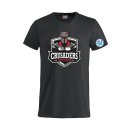 Crusaders Fan-TShirt "Big-Logo" - Schwarz L