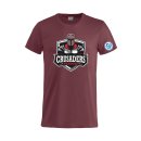Crusaders Fan-TShirt "Big-Logo" - Bordeaux