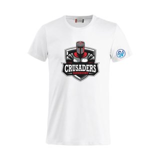 Crusaders Fan-TShirt "Big-Logo" - Weiß XL