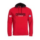 Crusaders Team Heavy-Hoody Front&Back - Rot XS