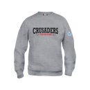 Crusaders Fan-Roundneck Senior - Grau XL