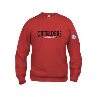 Crusaders Fan-Roundneck Senior - Rot