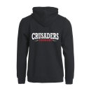 Crusaders Fan Full-Zip-Hoody Front/Back Senior - Schwarz XL