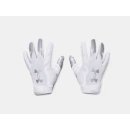 Under Armour F8 YOUTH Glove, White