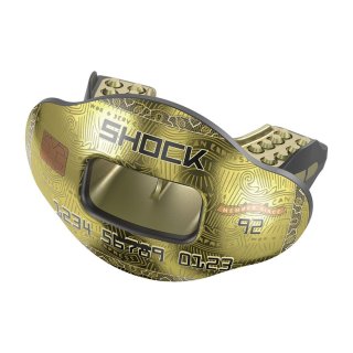 Shock Doctor Max Airflow Lip Guard -  Gold Card