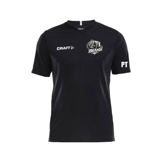 Freising Black Bears Team-Funktions-T-Shirt- Junior - Black 134/140