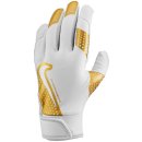 Batting Gloves Nike Hyperdiamond 2.0 Adult - White/Gold