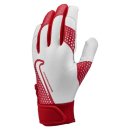 Batting Gloves Nike Hyperdiamond 2.0 Adult - White/Red