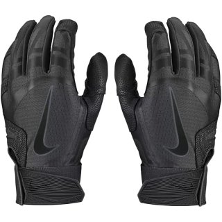 Batting Gloves Nike Alpha Huarache PRO Adult - Black