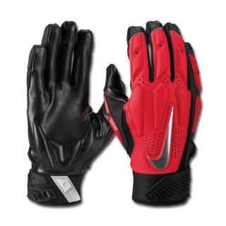 Nike D Tack 6.0 Lineman Glove, Red/Black