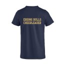 Erding Bulls Cheerleading Team T-Shirt PeeWee- Navy