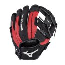 Baseball Handschuh Mizuno Prospect Series Powerclose, 10" Black-Red RHT