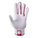 Batting Gloves Mizuno MVP Adult - White/Red