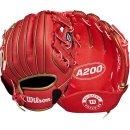 Baseball Handschuh Wilson A200 9" - Red/Gold