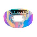Battle Iridescent Oxygen Football Mouthguard - Blue/Purple