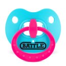 Battle Binky Oxygen Football Mouthguard - Blue/Pink