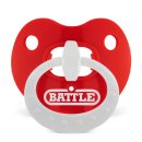 Battle Binky Oxygen Football Mouthguard - Red/White